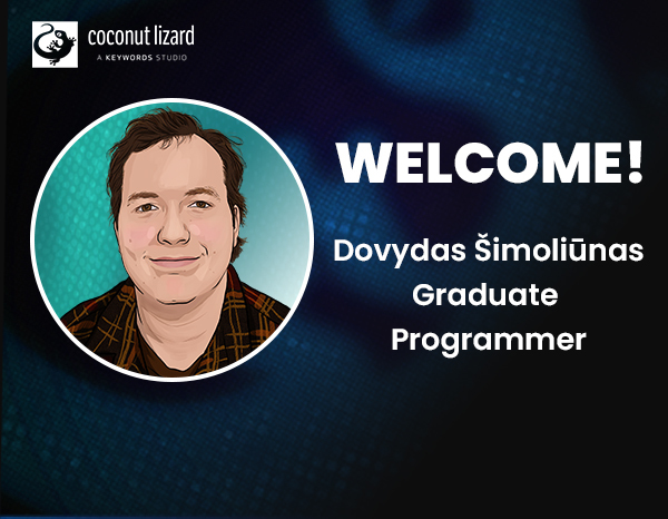 Coconut Lizard welcomes Dovydas Šimoliūnas, Graduate Programmer to the team!